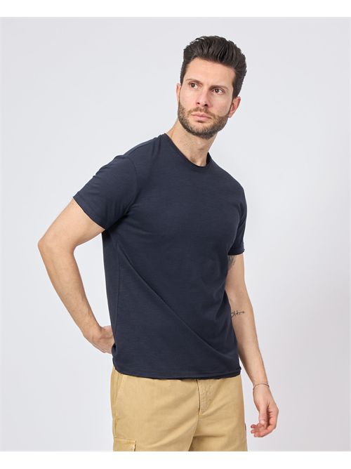 T-shirt girocollo in cotone Yes Zee taglio vivo YES ZEE | T722-TL000710